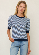 Load image into Gallery viewer, Margaret O'Leary 3D Tee in Stripes