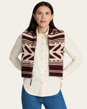 Load image into Gallery viewer, Pendleton Graphic Shetland Zip Vest