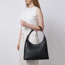 Load image into Gallery viewer, benho Danny Flatiron Bag Large Pebble Black