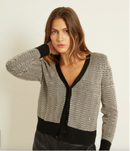 Load image into Gallery viewer, Feller Collete Chevron Cardigan