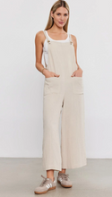 Load image into Gallery viewer, Velvet Everlee Cotton Gauze Jumpsuit in Sandstone