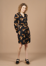 Load image into Gallery viewer, Bridge and Burn Emery Shirt Dress in Burkwood Flora