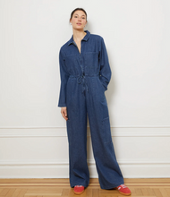 Load image into Gallery viewer, Loup Spencer Cargo Zip Jumpsuit