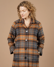 Load image into Gallery viewer, Bridge and Burn Alberta Car Coat in Dorset Brushed Plaid