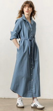 Load image into Gallery viewer, Lilla P Maxi Shirt Dress in River