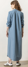 Load image into Gallery viewer, Lilla P Maxi Shirt Dress in River