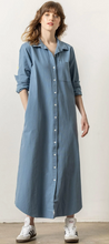 Load image into Gallery viewer, Lilla P Maxi Shirt Dress in River