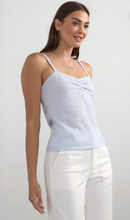 Load image into Gallery viewer, Margaret O&#39;Leary Cashmere-Linen Cami in Ice