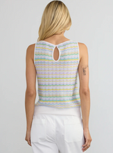 Load image into Gallery viewer, Margaret O&#39;Leary Chevron Tank in Mint Mix