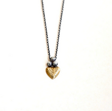 Load image into Gallery viewer, Claire Sommers Buck Sacred Heart Necklace