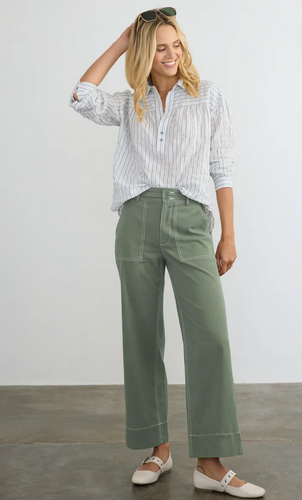 Margaret O'Leary Parker Pant in Weed