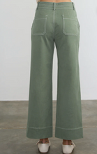 Load image into Gallery viewer, Margaret O&#39;Leary Parker Pant in Weed