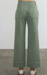 Margaret O'Leary Parker Pant in Weed