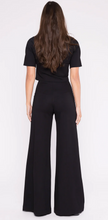 Load image into Gallery viewer, Ripley Rader Ponte Knit Wide Leg Pant in Black