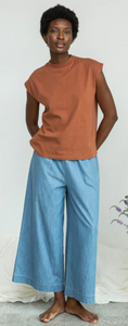 Beaumont Organic Evora-Leigh Cotton Dernim Pant