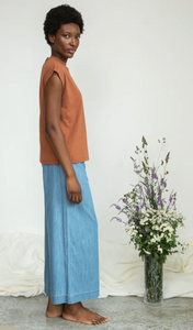 Beaumont Organic Evora-Leigh Cotton Dernim Pant