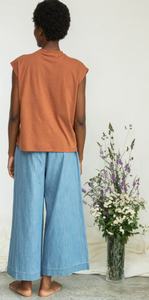 Beaumont Organic Evora-Leigh Cotton Dernim Pant