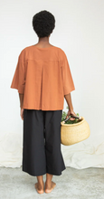Load image into Gallery viewer, Beaumont Organic Evora Jane Organic Cotton Trousers in Black