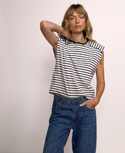 Load image into Gallery viewer, Nation Perry Striped Tank in Crosswalk Stripe