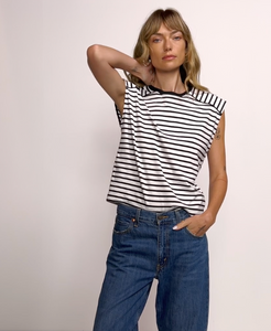 Nation Perry Striped Tank in Crosswalk Stripe
