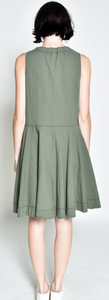 Uzi NYC Vali Gown in Army