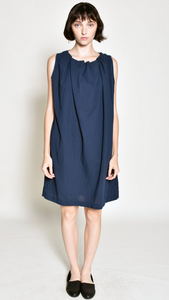 Uzi NYC Noda Dress in Navy