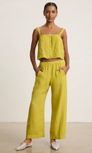 Load image into Gallery viewer, Velvet Lola Linen Straight Leg Pant in Dandelion