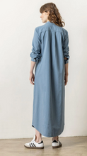 Load image into Gallery viewer, Lilla P Maxi Shirt Dress in River