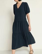 Load image into Gallery viewer, Nation Adele Midi Dress in Navy Night Sky