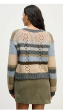 Load image into Gallery viewer, Velvet Rina Alpaca Blend Striped Sweater in Multi Colors