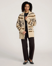Load image into Gallery viewer, Pendleton Westerley Cardigan in Tan and Brown
