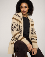 Load image into Gallery viewer, Pendleton Westerley Cardigan in Tan and Brown