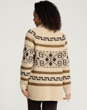 Load image into Gallery viewer, Pendleton Westerley Cardigan in Tan and Brown