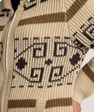 Load image into Gallery viewer, Pendleton Westerley Cardigan in Tan and Brown