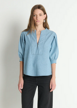 Load image into Gallery viewer, Nation Emmett Top - Chambray