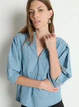Load image into Gallery viewer, Nation Emmett Top - Chambray