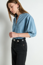 Load image into Gallery viewer, Nation Emmett Top - Chambray