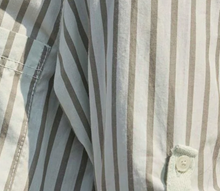 Load image into Gallery viewer, Lilla P Striped Shirtdress in Pool Stripes