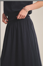 Load image into Gallery viewer, Velvet Shiloh Cotton Slub Maxi Skirt in Crater