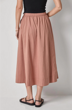 Load image into Gallery viewer, Lilla P Voile Circle Skirt in Bark