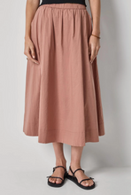 Load image into Gallery viewer, Lilla P Voile Circle Skirt in Bark