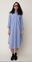 Load image into Gallery viewer, Heather Harland Long Shirt Dress in Chambray