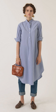 Load image into Gallery viewer, Heather Harland Long Shirt Dress in Chambray