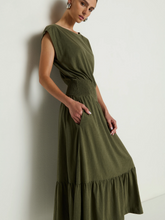 Load image into Gallery viewer, Nation Evonne Dress in Olive