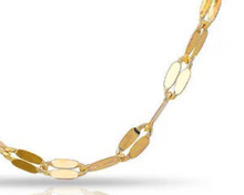 Load image into Gallery viewer, Elizabeth Stone Kira Kira Chain in Gold