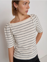 Load image into Gallery viewer, Nation Deana Envelope Tee Tuscany Stripe