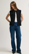 Load image into Gallery viewer, Margaret O'Leary Milano Vest in Black