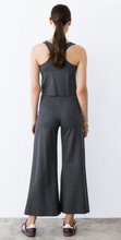 Load image into Gallery viewer, Ripley Rader Ponte Knit Wide Leg Cropped in Charcoal