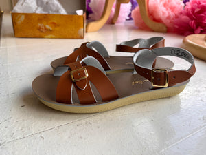 Salt Water Boardwalk Sandals in Tan