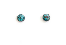 Load image into Gallery viewer, Claire Sommers Buck Turquoise Studs